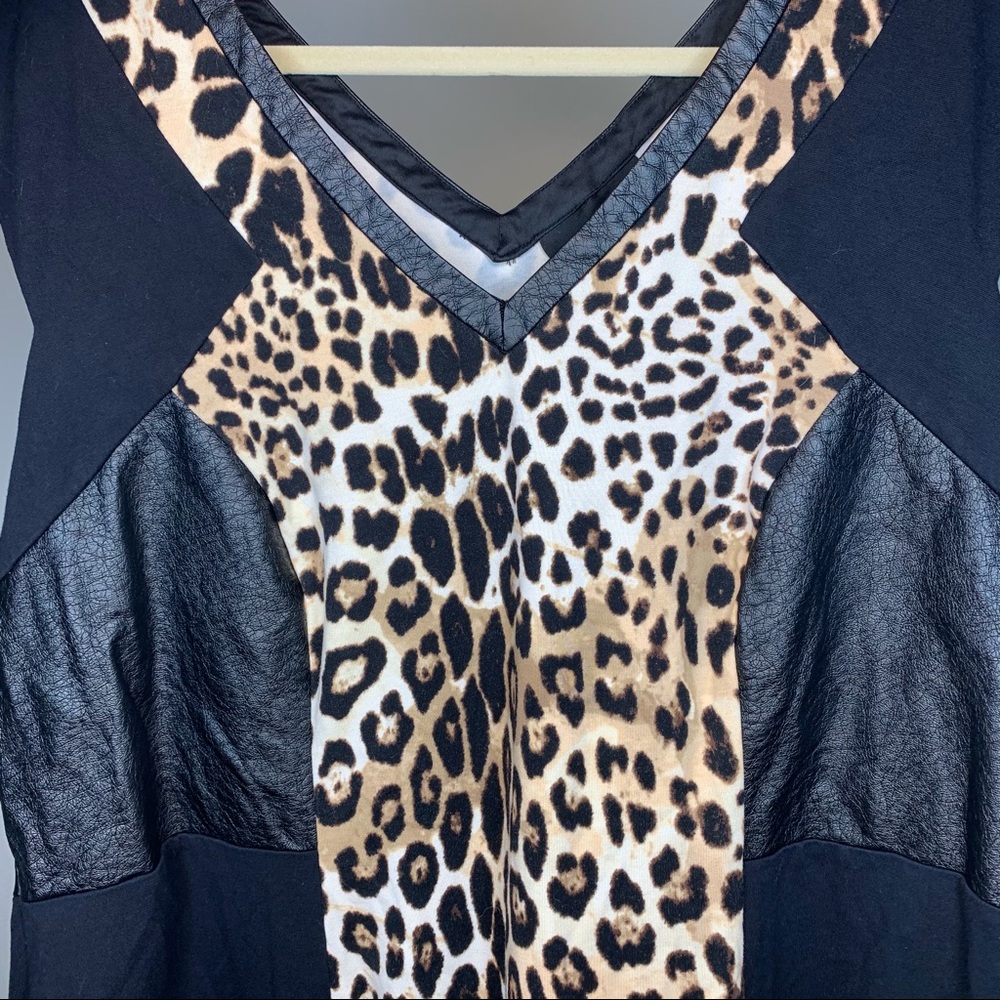 Lane Bryant Leopard Print Dress - Picture 4 of 4